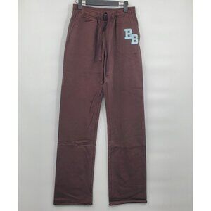 Body by Raven Tracy University Sweatpants Women Size Medium NWT Brown